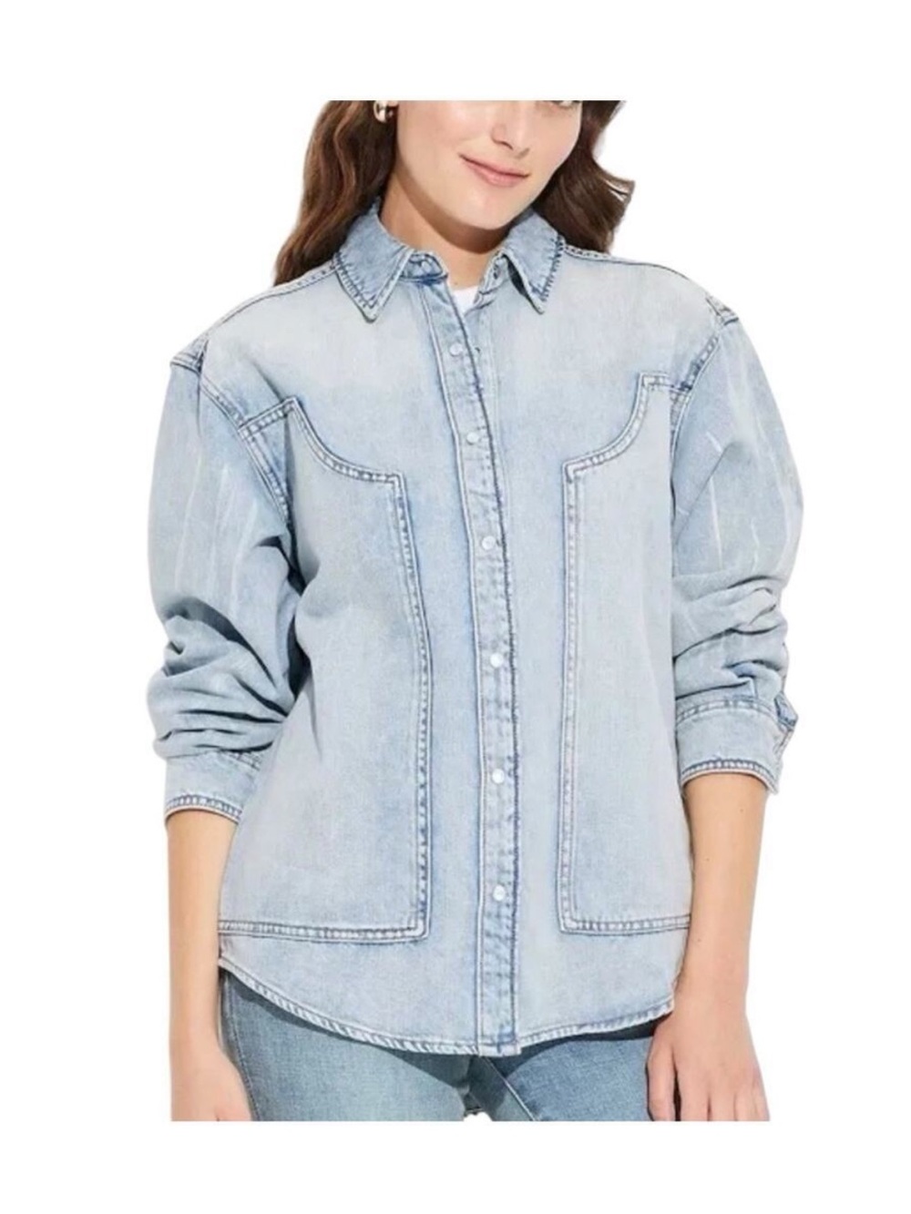 Western shirt jacket LIKE NEW
